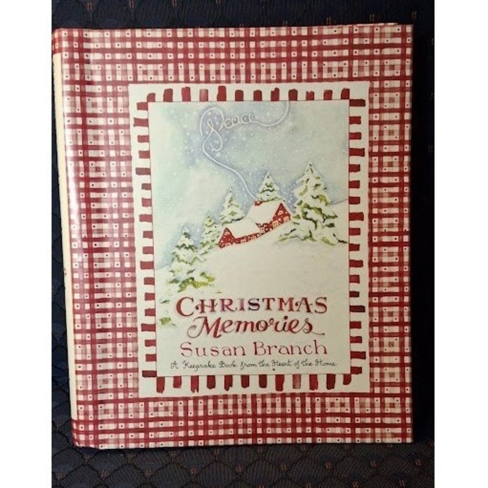 Susan Branch Christmas Memories Keepsake Book Hardcover 2001 Heart of the Home